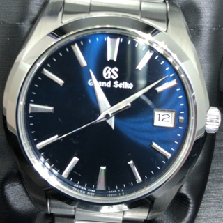 グランドセイコー(Grand Seiko)のグランドセイコー クォーツ 9F SBGV225 ネイビー  カレンダー(腕時計(アナログ))
