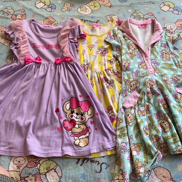 EARTHMAGIC(アースマジック)の専用 キッズ/ベビー/マタニティのキッズ服女の子用(90cm~)(ワンピース)の商品写真