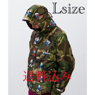 シュプリーム(Supreme)のsupreme smurfs GORETEX shell Jacket camo(マウンテンパーカー)