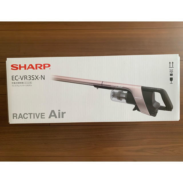 SHARP 【新品】RACTIVE Air EC-VR3SX-N コードレス掃除機ゴールド系の通販 by milano's shop｜シャープ ならラクマ