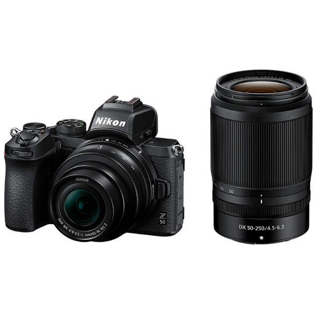Nikon(ニコン)の新品未開封 Nikon Z 50 ダブルズームキット スマホ/家電/カメラのカメラ(ミラーレス一眼)の商品写真