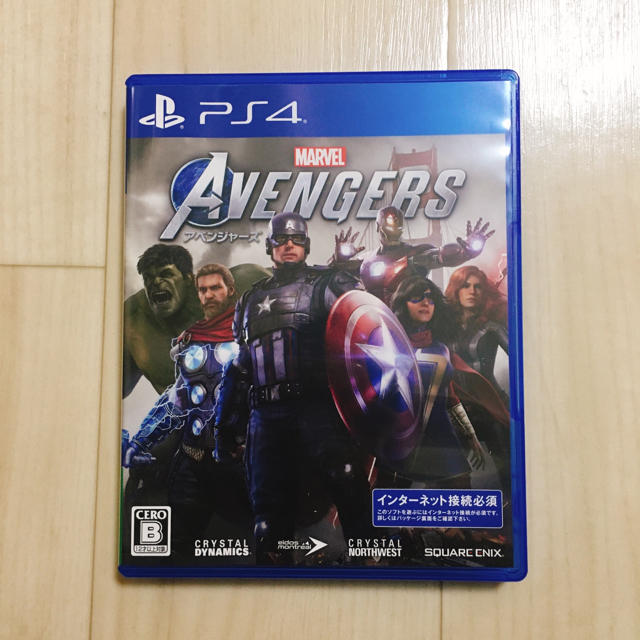 PlayStation4(プレイステーション4)のアベンジャーズ  ps4 エンタメ/ホビーのゲームソフト/ゲーム機本体(家庭用ゲームソフト)の商品写真