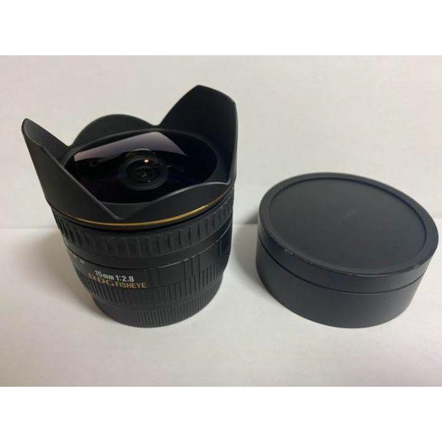 多様な - SIGMA キヤノン用 (EFマウント) FISHEYE F2.8 15mm SIGMA レンズ(単焦点)