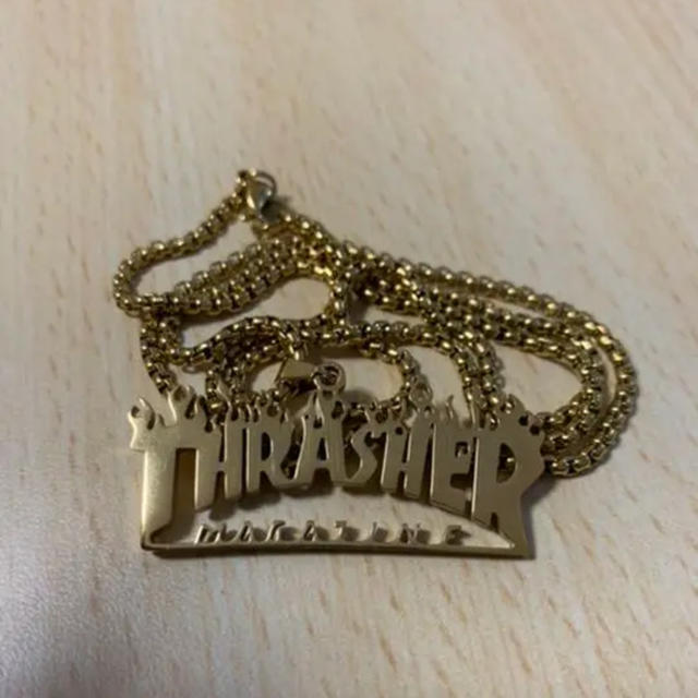 THRASHER(スラッシャー)のスラッシャーネックレス　ゴールド　シルバー　説明文読んでくださいm(__)m メンズのアクセサリー(ネックレス)の商品写真