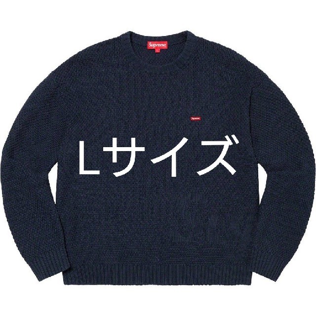 Supreme20FW Textured small Box Sweater L