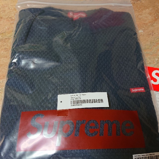 Supreme20FW Textured small Box Sweater L