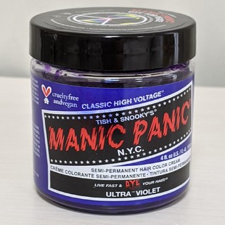 マニックパニック　マニパニ　ウルトラヴァイオレット　紫　パープル(カラーリング剤)