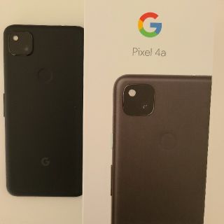 アンドロイド(ANDROID)のgoogle pixel 4a 128gb 新品並み　シムフリー(スマートフォン本体)