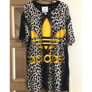 アディダス(adidas)のadidas JEREMY SCOTT レオパード柄Tシャツ(Tシャツ/カットソー(半袖/袖なし))