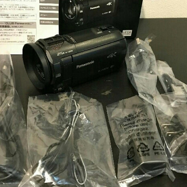 Panasonic デジタル4K ビデオカメラ HC-VX985Mスマホ/家電/カメラ