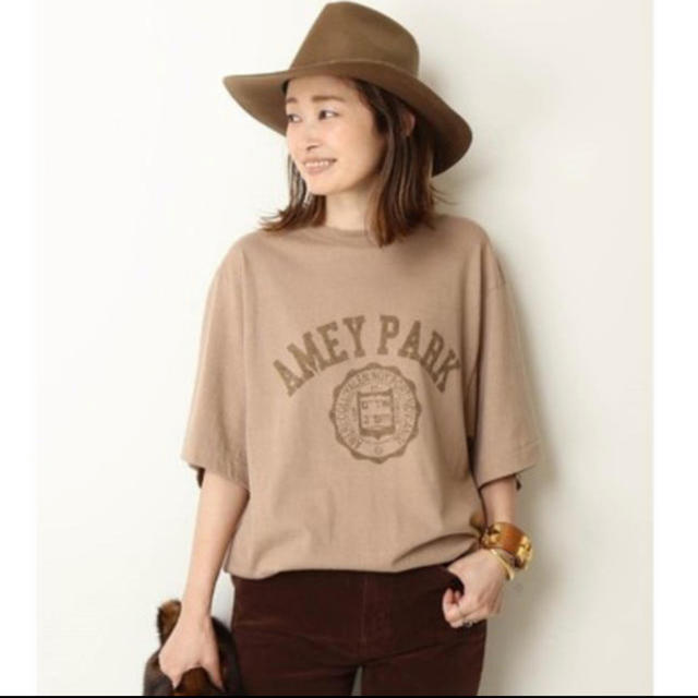 deuxieme classe アメリカーナ　AMEY PARK Tシャツ