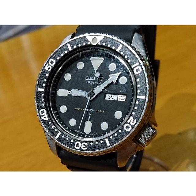 格安正規品 セイコー クォーツ 7548-7000 ダイバー 国産
