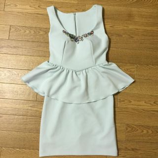 デイジーストア(dazzy store)の【超美品】dazzy ペプラムドレス(ナイトドレス)