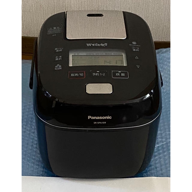パナソニック 炊飯器 5.5合 スチーム&可変圧力IH式 SR-SPA109-K パナソニック 炊飯器 5.5合 スチーム&可変圧力IH式 SR-SPA109-K