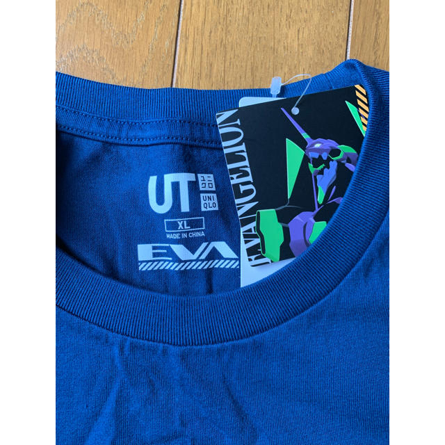 UNIQLO(ユニクロ)のユニクロ✖️エヴァンゲリオンコラボTシャツ　渚カヲル　XL 未使用品 メンズのトップス(Tシャツ/カットソー(半袖/袖なし))の商品写真