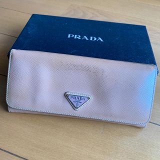 プラダ(PRADA)のPRADA 長財布 ピンク(財布)