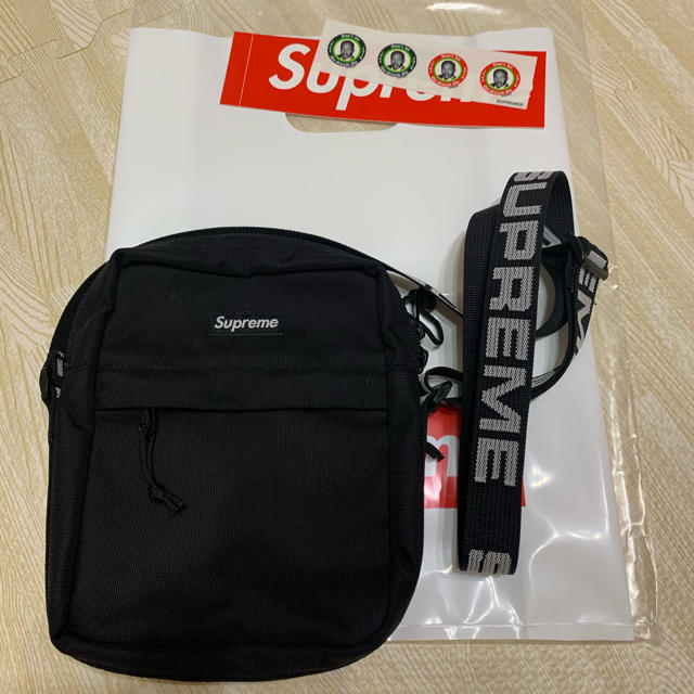 Supreme ショルダーバック ss18 ブラック