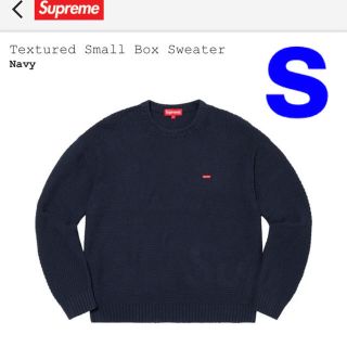 シュプリーム(Supreme)のTextured Small Box Sweater Navy supreme (ニット/セーター)