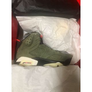 ナイキ(NIKE)のtravis scott AIR JORDAN 6(スニーカー)