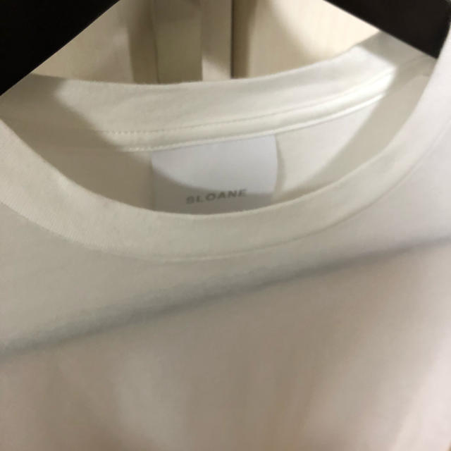 IENA(イエナ)のSLOANEスローンTシャツsize2white レディースのトップス(Tシャツ(半袖/袖なし))の商品写真