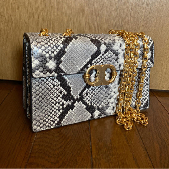 Tory Burch パイソン柄ショルダーバッグ Tory Burch パイソン柄ショルダーバッグ