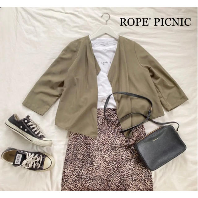 Rope' Picnic(ロペピクニック)の《ROPE' PICNIC 》薄手アウター　秋アウター　ロペピクニック　秋服 レディースのジャケット/アウター(ブルゾン)の商品写真