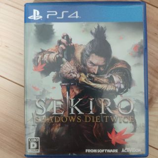 SEKIRO： SHADOWS DIE TWICE セキロウ　PS4(家庭用ゲームソフト)