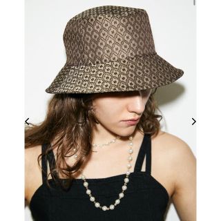 マウジー(moussy)のマウジー　MONOGRAM BUCKET ハット　(ハット)