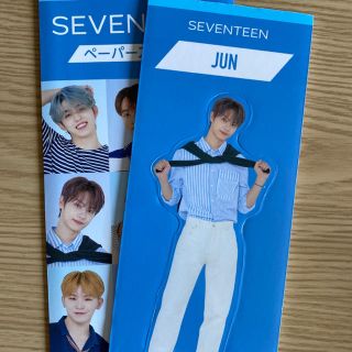 SEVENTEEN ペーパースタンド　ジュン(アイドルグッズ)