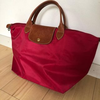 ロンシャン(LONGCHAMP)のロンシャン プリアージュ トートバッグ レッド(トートバッグ)