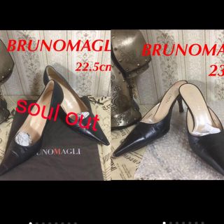 ブルーノマリ(BRUNOMAGLI)の【美品】☆BRUNOMAGLI サンダル  23(ハイヒール/パンプス)