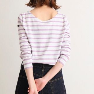 暖色系 IENA別注Le minorボーダーカットソー | experiencemidia.com.br