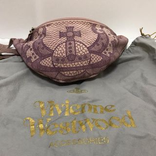 ヴィヴィアンウエストウッド(Vivienne Westwood)のダンス好きあーちゃんさま専用 ★ウエストバッグ オーブ柄 ピンク ボディバッグ(ボディバッグ/ウエストポーチ)