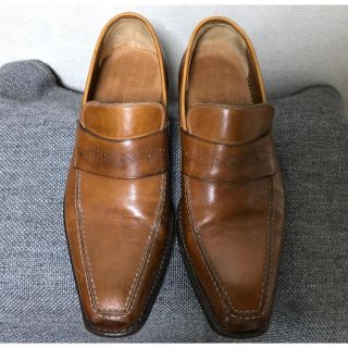 Bollini メンズ　本革シューズ　MADE IN ITALY ローファー　(ドレス/ビジネス)