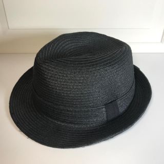 ニューヨークハット(NEW YORK HAT)の【新品未使用】ニューヨークハット ストローハット 男女兼用　送料無料(ハット)