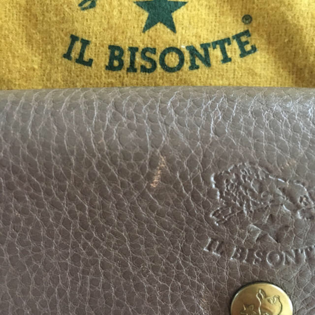 IL BISONTE(イルビゾンテ)のイルビゾンテ☆長財布 グレー レディースのファッション小物(財布)の商品写真