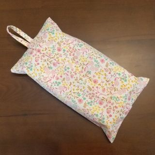 小花柄♪ボックスティッシュカバー <handmade>(インテリア雑貨)