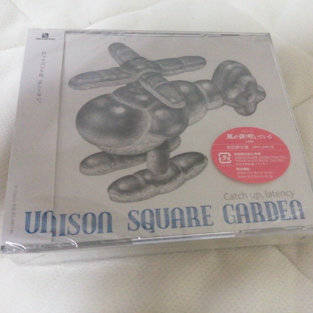 UNISON SQUARE GARDEN(ユニゾンスクエアガーデン)のCatch up， latency（初回限定盤） エンタメ/ホビーのCD(ポップス/ロック(邦楽))の商品写真