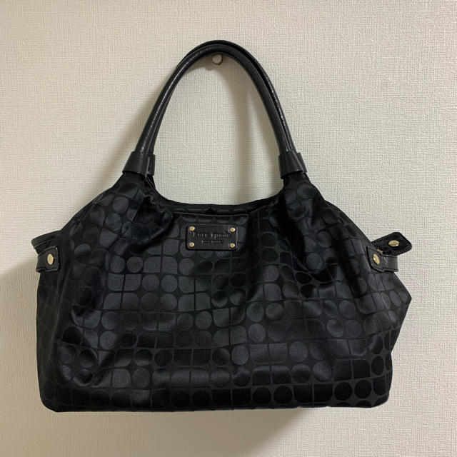 ケイトスペード　kate  spade ノエル　ナイロン　トート　バッグ　鞄　黒