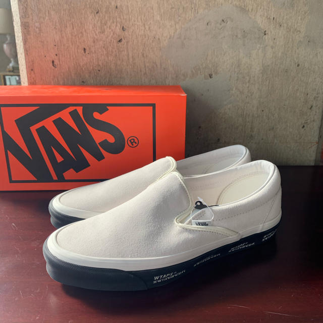 WTAPS x VANS OG CLASSIC SLIP ON LX WHITE