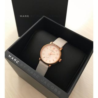 マークバイマークジェイコブス(MARC BY MARC JACOBS)のMARC BY MARCJACOBS 腕時計 ホワイト マークバイジェイコブス(腕時計)