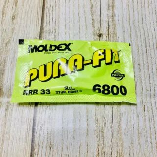 耳栓　Moldex ピュラフィット NRR33 6800-PuraFit　集中(旅行用品)