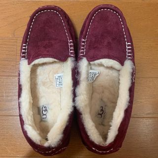 アグ(UGG)のUGG モカシン　パープル　(24cm)(スリッポン/モカシン)