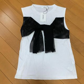 エヴリス(EVRIS)の【新品】EVRIS   メッシュトップレイヤードタンクトップ (F) エヴリス(カットソー(半袖/袖なし))