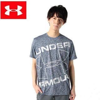 アンダーアーマー(UNDER ARMOUR)の(新品)大人気アンダーアーマー　ビッグロゴ シモフリ 半袖 Tシャツ★(Tシャツ/カットソー(半袖/袖なし))