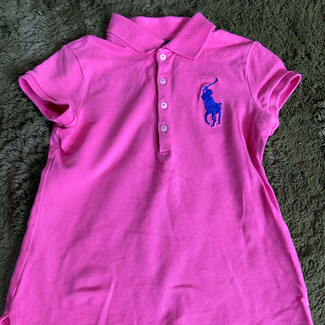 POLO RALPH LAUREN(ポロラルフローレン)のポロシャツ　130 キッズ/ベビー/マタニティのキッズ服女の子用(90cm~)(Tシャツ/カットソー)の商品写真