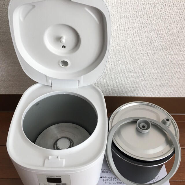 KOIZUMI(コイズミ)のKOIZUMI ライスクッカーミニ/炊飯器 スマホ/家電/カメラの調理家電(炊飯器)の商品写真
