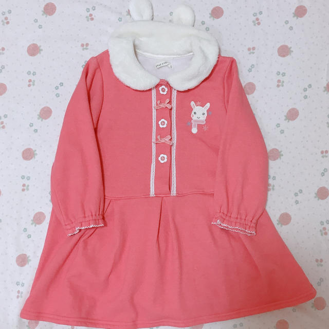 coeur a coeur(クーラクール)のクーラクール 100 キッズ/ベビー/マタニティのキッズ服女の子用(90cm~)(ワンピース)の商品写真