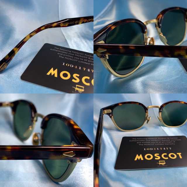 Ayame(アヤメ)の【限定品】Moscot Lemtosh MAC  46◻︎23  145 メンズのファッション小物(サングラス/メガネ)の商品写真