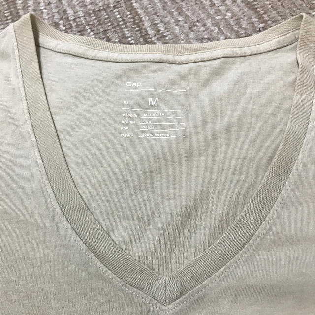 GAP(ギャップ)のGAP  men's Mサイズ 長袖カットソー ロンT  コットン100% メンズのトップス(Tシャツ/カットソー(七分/長袖))の商品写真